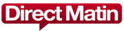 Old logo of Direct Matin from 25 May 2010 to 24 February 2017.