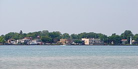 Marine City from across the St. Clair River