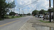 Intersection of Ohio Highway 28 and US Highway 68 in Midland