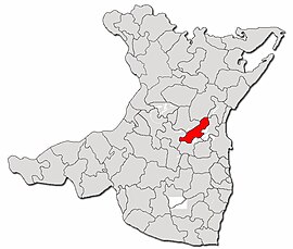 Location in Constanța County