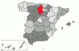 Mambrillas de Lara – Mappa