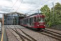 Triebwagen 21 der Rittner Bahn in Oberbozen am 23. Mai 2016