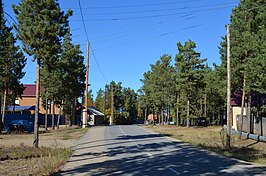 Oliemannenstraat (Oelitsa Neftjanikov) in Nizjni Bestjach