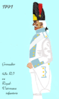 Grenadier des 43e régiment d’infanterie de ligne 1791 bis 1794