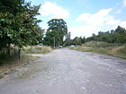 Alte Schildower Straße nach Norden endend