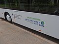 BMBFs «signatur» på bussen i Dresden