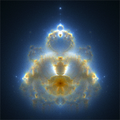 Buddhabrot 3-D Fractal by Vlad2i