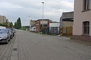 Uplace zou rechts achter het kruispunt komen (Nieuwbrugstraat)