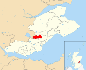 Location of the ward