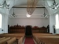 Blick aus dem Chor in das Kirchenschiff