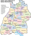 Landkreise Baden-Wuerttemberg