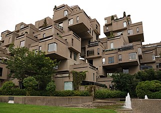 Habitat 67, Montreal, Canada, by Moshe Safdie, 1966–1967[253]