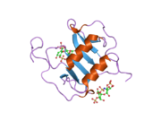 2nwg: Structure of CXCL12:heparin disaccharide complex