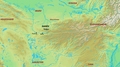 Sasanian Abarshahr, Marv, Harev, Sakastan (240-650/651 AD), Sogdia, Kushanshahr and Turan in 600 AD.