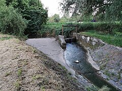 Nordöstlich der Stettener Kläranlage