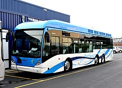 Van Hool A330 Brennstoffzellenbus in Groningen