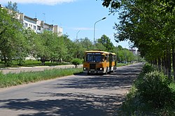 A street in Krasnokamensk