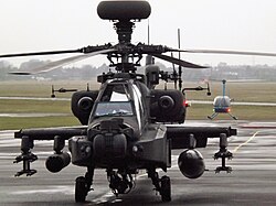 Apache helicopter