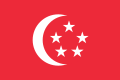 Singapur başkanı bayrağı