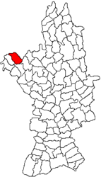 Location in Olt County