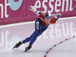 Jan Smeekens beim Weltcup in Heerenveen 2007