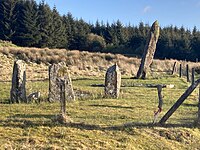 View of the larger stones at the comples