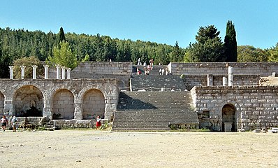 View of the Asclepeion