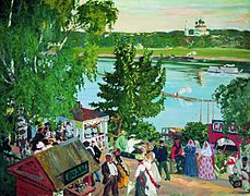 Volga Nehri Boyunca Gezinti Yolu (1909)