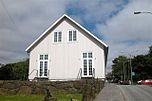 Das Løgtingshaus in Tórshavn, das Parlament der Färöer