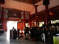 Interior of the temple