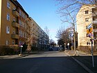 Grumbkowstraße nordwärts der Ecke Karower Straße