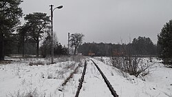 Kołaki train stop