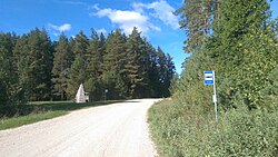 Bus stop in Sakurgi