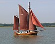 Haffboot auf dem Darßer Bodden