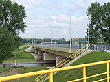 Ende der B 178 an der Grenzbrücke über die Neiße