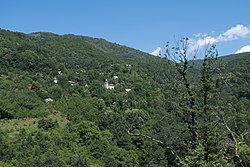 Panoramic view of the village