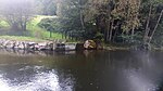 Der Zufluss zur Fischtreppe am Ausleitungsbauwerk in Fröhnd-Kastel.