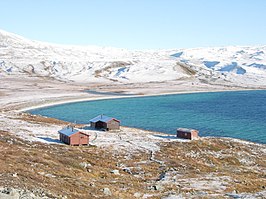 Nordre Bjøllåvatnet, Nationaal park Saltfjellet-Svartisen