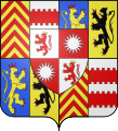 Wappen des Lamoral von Egmond, Fürst von Gavere, Graf von Egmond