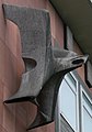 Bronzeadler an der Fassade der Post in der Eisenbahnstraße Freiburg