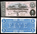 $5 (T69, Seventh Series) (~5,526,100 issued)