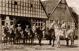 Historischer Umzug auf dem Uphof