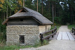 Watermolen van Kahala; deze staat in het Ests openluchtmuseum