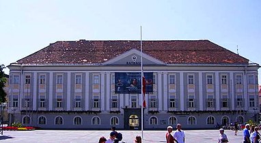 Neues Rathaus Klagenfurt, früher Palais Rosenberg (im Besitz 1650–1918)