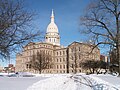 Lansing - Michigan eyaleti kongresi Capitol binası