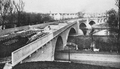 Blick über die Brücke Richtung Cannstatt, Februar 1914