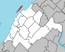 Location within Rivière-du-Loup RCM