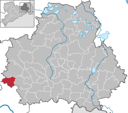 Ottendorf-Okrilla – Mappa