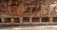 Mysterious rock-cut niches litter the cliff faces of Teniky in southern Madagascar