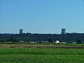 The abandoned cooling towers at Satsop, Washington